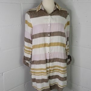 Nwt 100% linen Rachel Zoe too